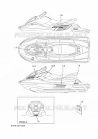 EMBLEME pour Yamaha EX 2023