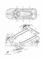 GUNWALE & MAT pour Yamaha VX 2023
