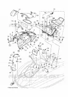 ENGINE HATCH 2 pour Yamaha VX 2023