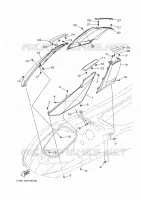 ENGINE HATCH 3 pour Yamaha VX 2023