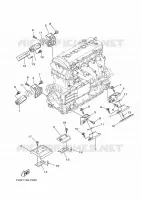 SUPPORT MOTEUR pour Yamaha GP 2023