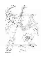 CADRE 2 pour Yamaha BOOSTER 2023