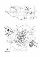 ROUE ARRIERE pour Yamaha BOOSTER 2023