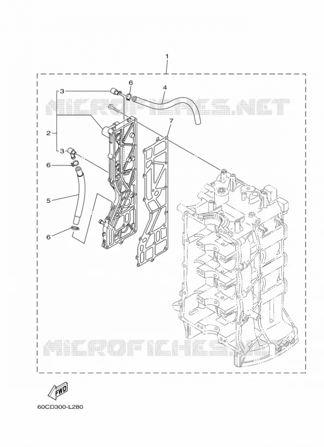 PIÈCES OPTIONNELLES 2 Yamaha OUTBOARD ENGINES 100hp (73.6kW) 2020 F100  F100BETL