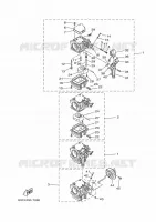 CARBURATEUR 1 pour Yamaha F100 2020