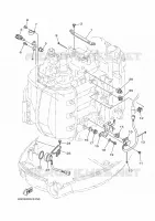 PARTIE ELECTRIQUE 3 pour Yamaha F100 2020