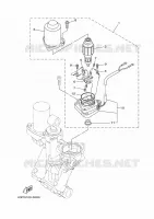 SYSTEME D'INCLINAISON 2 pour Yamaha F100 2020