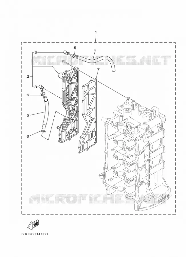 PIÈCES OPTIONNELLES 2 Yamaha OUTBOARD ENGINES 100hp (73.6kW) 2020 F100  F100BETX