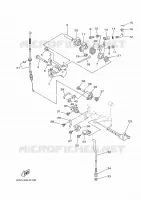 COMMANDE D'ACCELERATEUR pour Yamaha 9.9F 2020