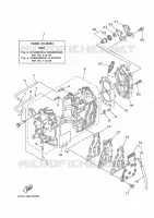CYLINDRE / CARTER MOTEUR pour Yamaha 9.9F 2020