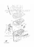 VENTILATEUR D'HUILE pour Yamaha F50 2020