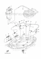 CAPOT INFERIEUR 2 pour Yamaha F40 2020