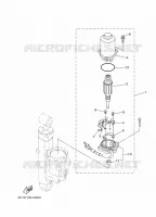 SYSTEME D'INCLINAISON 2 pour Yamaha F40 2020
