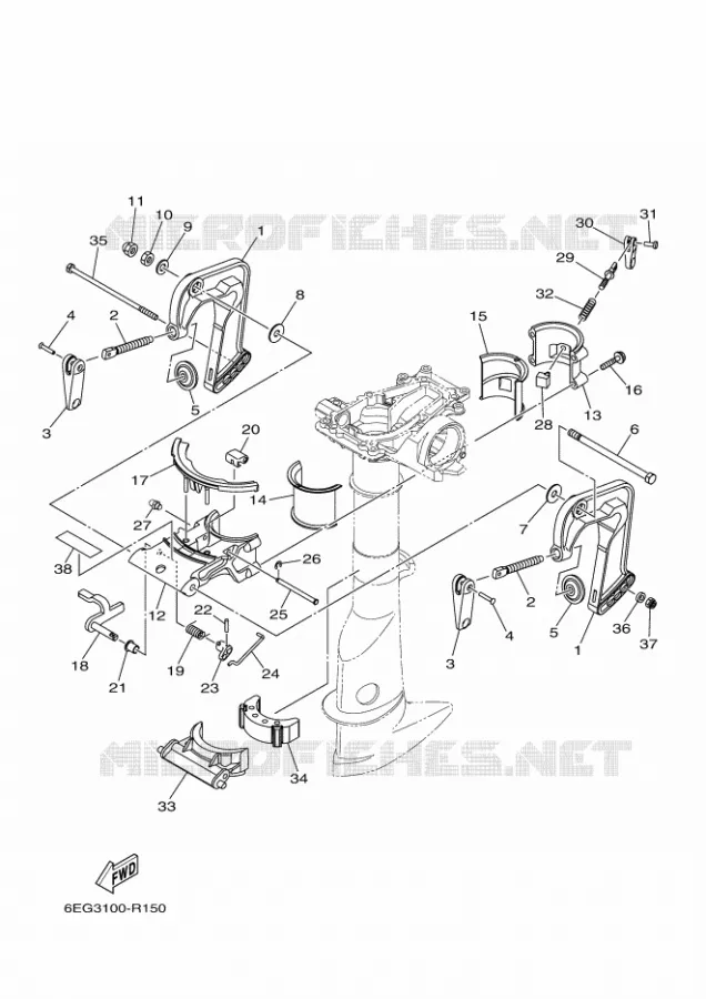 SUPPORT Yamaha OUTBOARD ENGINES 2.5hp (1.8kW) 2020 F2.5  F2.5BMH