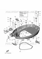 CAPOT INFERIEUR 1 pour Yamaha F100 2020