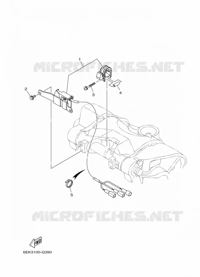 PIÈCES OPTIONNELLES 5 Yamaha OUTBOARD ENGINES 100hp (73.6kW) 2020 F100  F100FET