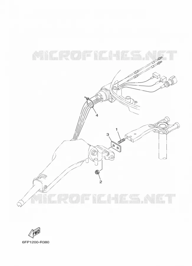 PIÈCES OPTIONNELLES 3 Yamaha OUTBOARD ENGINES 80hp (55.2kW) 2020 F80  F80DET