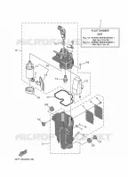 SEPARATEUR DE VAPEUR 1 pour Yamaha F80 2020
