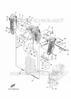 ARAIGNEE pour Yamaha F80 2020