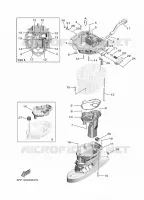 FOURREAU   FUT pour Yamaha F80 2020