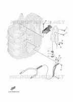PARTIE ELECTRIQUE 3 pour Yamaha F80 2020