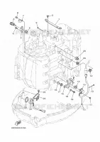 PARTIE ELECTRIQUE 3 pour Yamaha F100 2021
