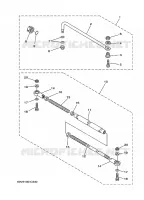 FIXATION DE DIRECTION pour Yamaha F150 2021