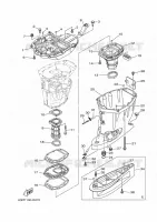 FOURREAU   FUT pour Yamaha F150 2021