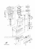 KIT DE REPARATION 2 pour Yamaha F150 2021