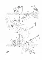 SUPPORT 2 pour Yamaha F150 2021