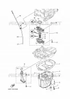 VENTILATEUR D'HUILE pour Yamaha F150 2021