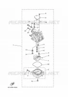 CARBURATEUR pour Yamaha E25 2021