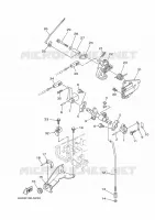 COMMANDE D'ACCELERATEUR 2 pour Yamaha F15 2021