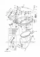 CAPOT INFERIEUR pour Yamaha F20 2021