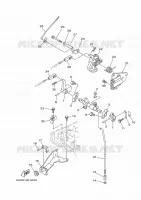 COMMANDE D'ACCELERATEUR 2 pour Yamaha F20 2021