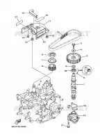 POMPE A HUILE pour Yamaha F20 2021
