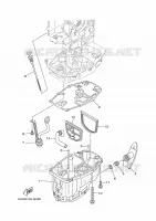 VENTILATEUR D'HUILE pour Yamaha F20 2021