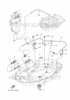 CAPOT INFERIEUR 2 pour Yamaha F40 2021