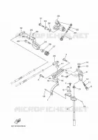 COMMANDE D'ACCELERATEUR pour Yamaha F40 2021