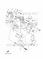SUPPORT 2 pour Yamaha F40 2021
