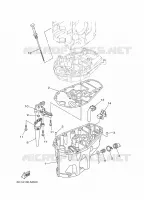 VENTILATEUR D'HUILE pour Yamaha F40 2021