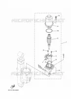 SYSTEME D'INCLINAISON 2 pour Yamaha F40 2021