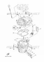 VENTILATEUR D'HUILE pour Yamaha F9.9 2021