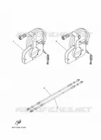 BOITIER DE COMMANDE A DISTANCE pour Yamaha FT9.9 2021