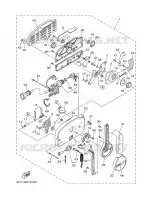BOITIER DE COMMANDE A DISTANCE pour Yamaha FT9.9 2021