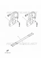 BOITIER DE COMMANDE A DISTANCE pour Yamaha FT9.9 2021