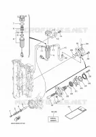 ALIMENTATION CARBURANT 1 pour Yamaha F115 2021