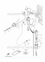 ALIMENTATION CARBURANT 1 pour Yamaha F175 2021