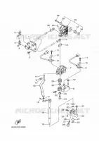 COMMANDE D'ACCELERATEUR pour Yamaha F175 2021