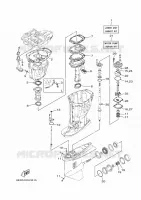 KIT DE REPARATION 2 pour Yamaha F175 2021